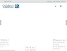 Tablet Screenshot of odotech.com